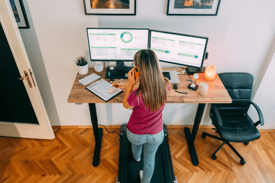 Stand up desk for home office