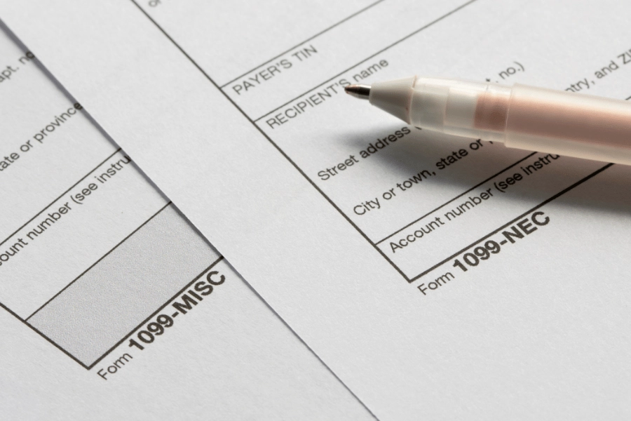 1099 Form for Proof of Income as Self-employed Person