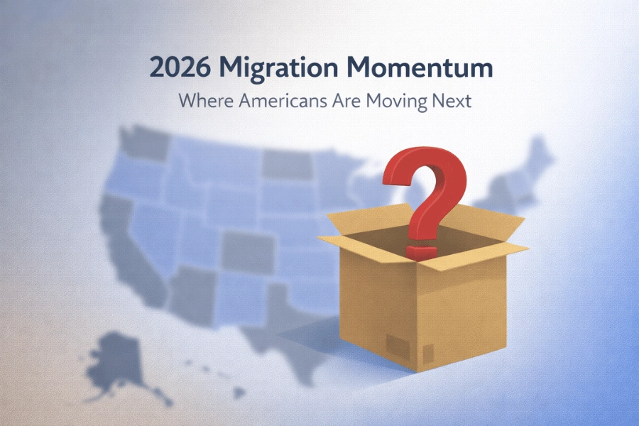 2026 Migration Momentum: Top States Gaining and Losing Residents
