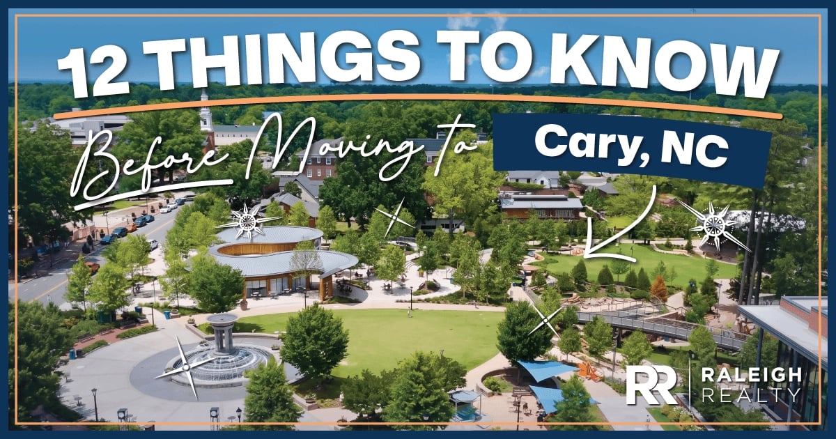 DEMO- 10 Things to Know BEFORE Moving to Cary, NC