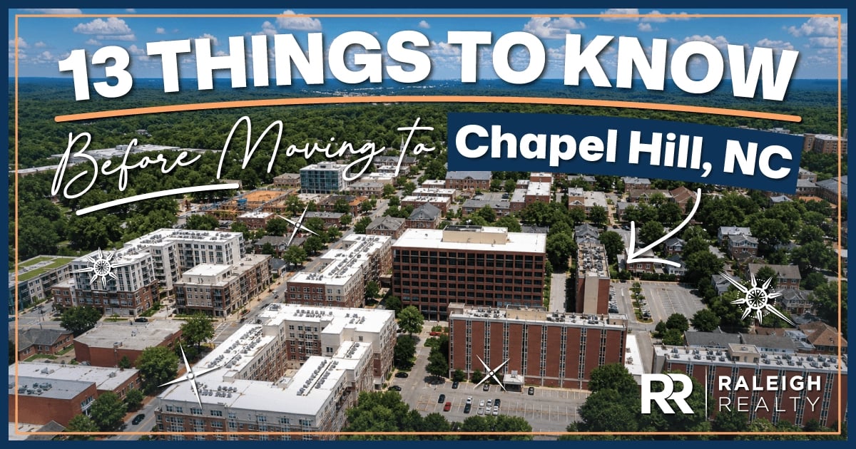 13 Things To Know BEFORE Moving to Chapel Hill, NC