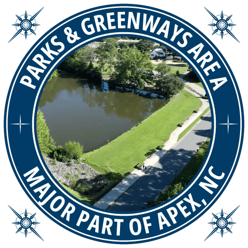 parks and greenways are a major part of apex nc