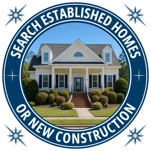 search established homes or new construction