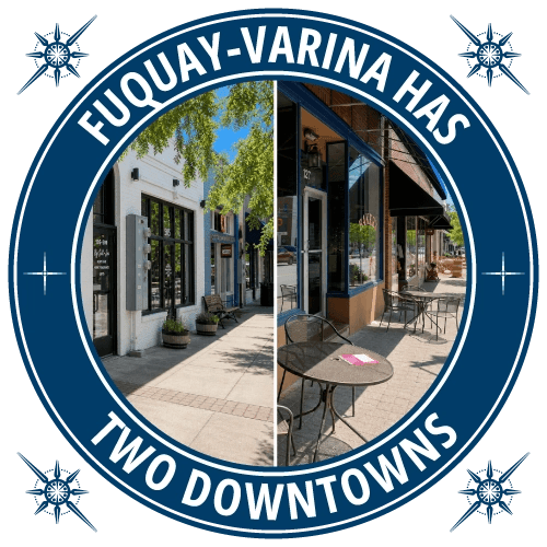 Fuquay-Varina has two downtowns