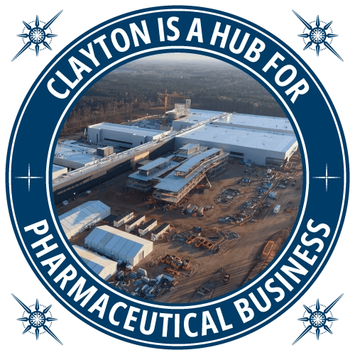 Clayton is a hub for pharmaceutical business