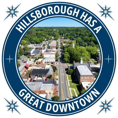 Hillsborough has a great downtown