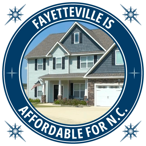 Fayetteville is affordable for North Carolina