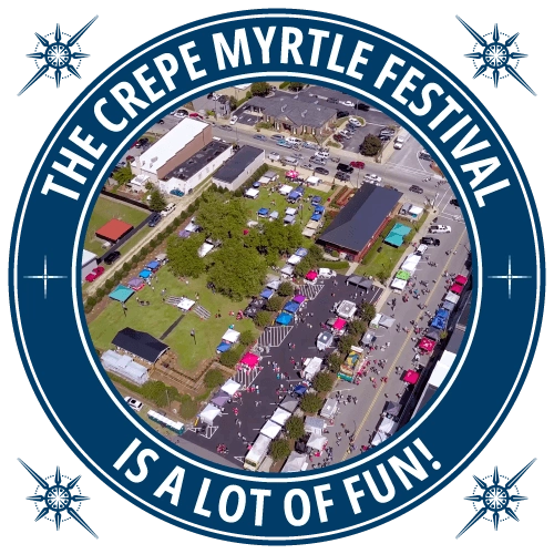 The Crepe Myrtle Festival is a lot of fun