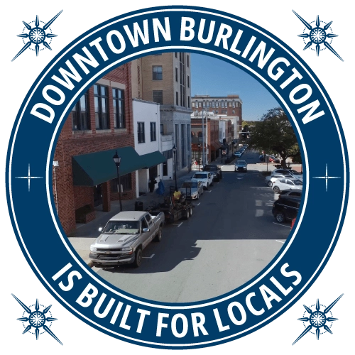 Downtown Burlington is built for locals