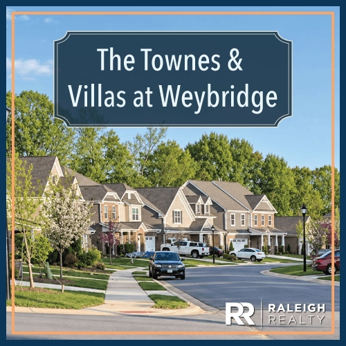 The Townes and Villas at Weybridge in Burlington NC