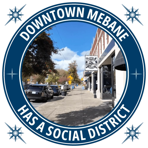 Downtown Mebane has a Social District