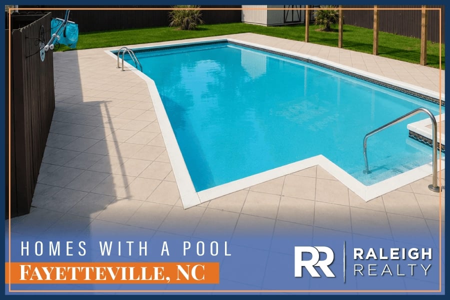 Pool Homes for Sale in Fayetteville, NC