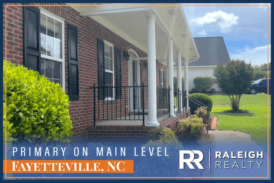 Primary on Main Level Homes for Sale in Fayetteville, NC